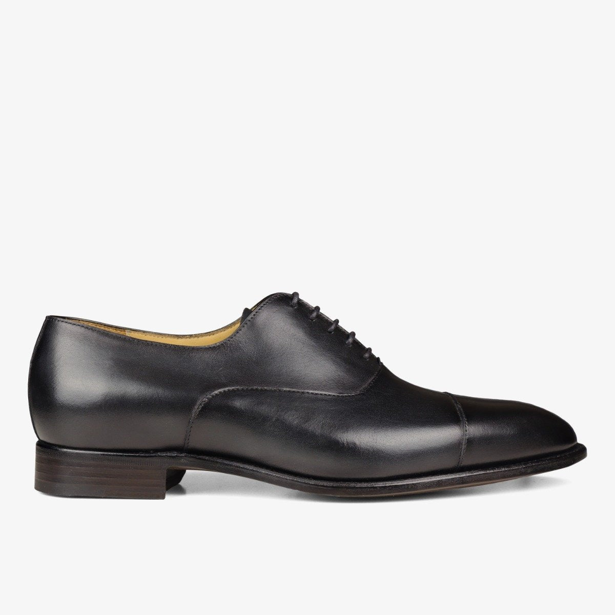 Classic Black Oxford Leather Shoes – Timeless Formal Elegance